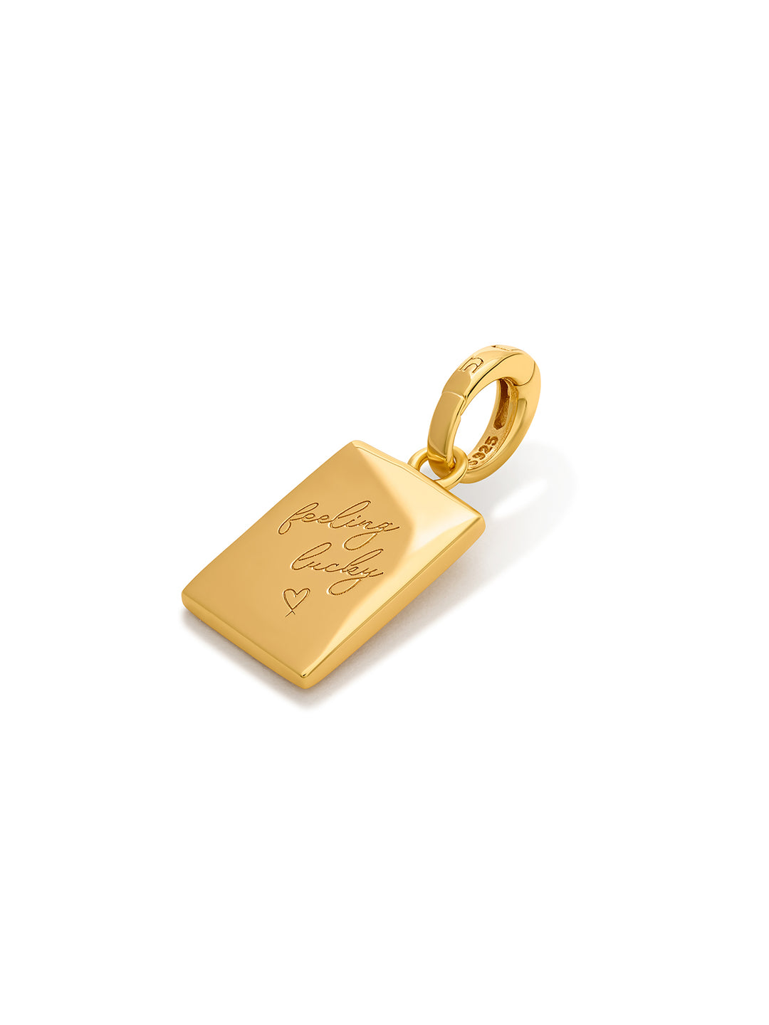 ACE - Charm • Color: 18K Yellow Gold