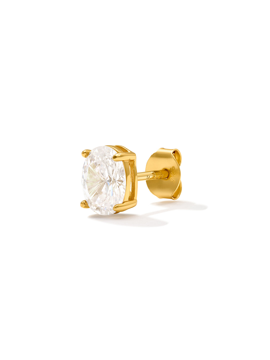 OVAL CUT - Studs • Color: Gold Vermeil