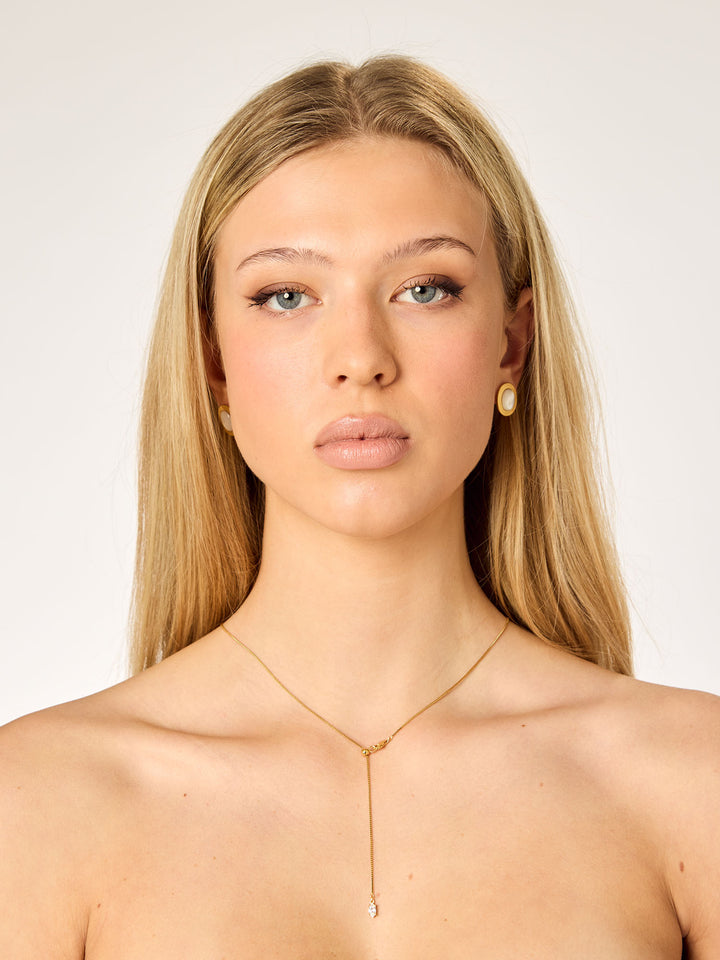 ARA - Adjustable Necklace • Color: 18K Yellow Gold