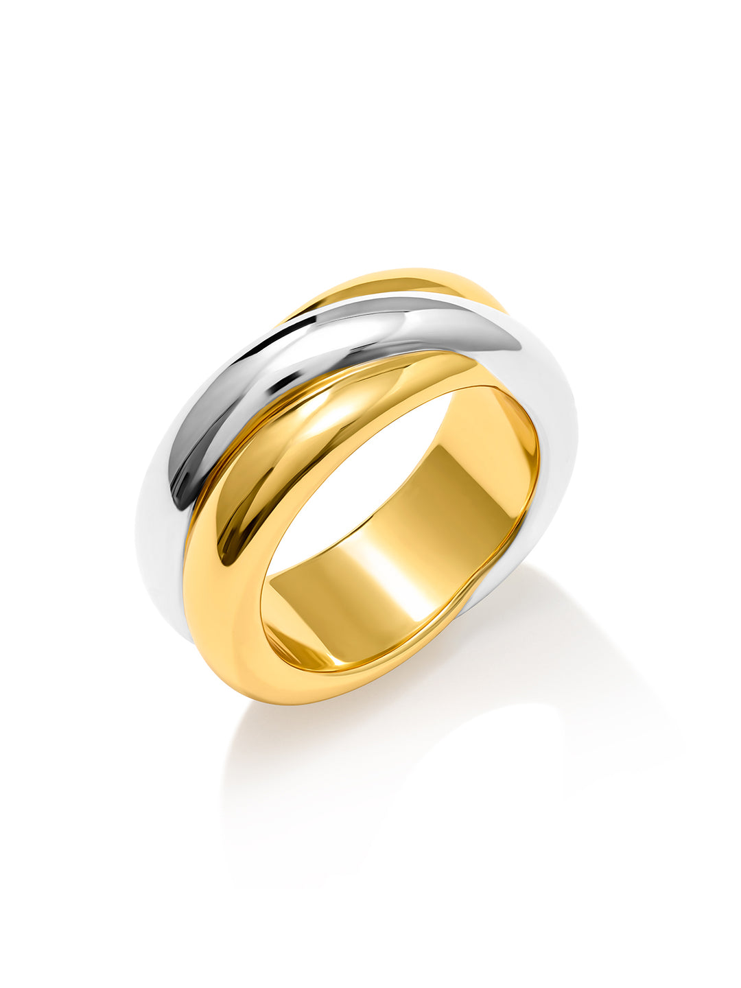 MIXED CHUNKY - Ring • Color: Gold/Silver