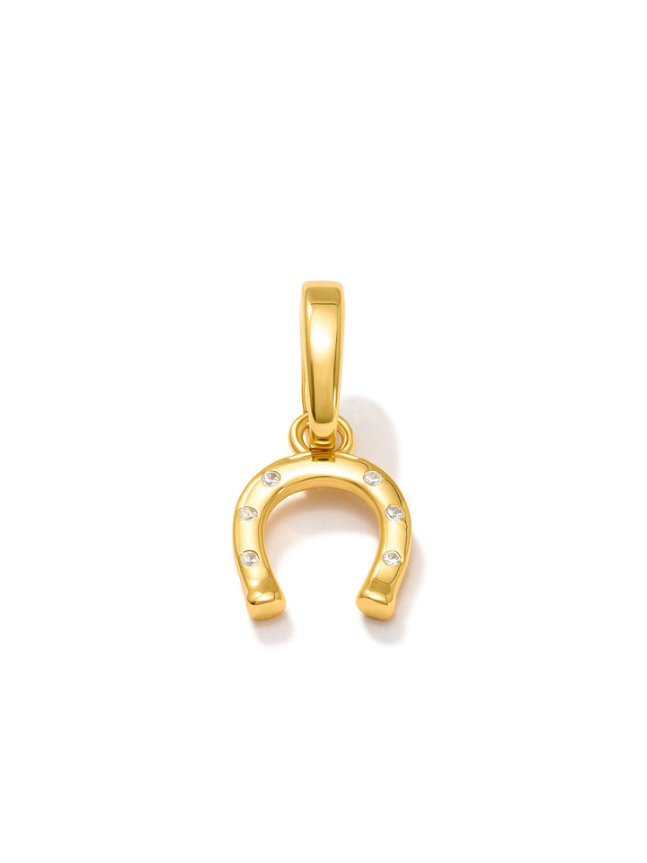 HORSESHOE - Charm • Color: 18K Yellow Gold