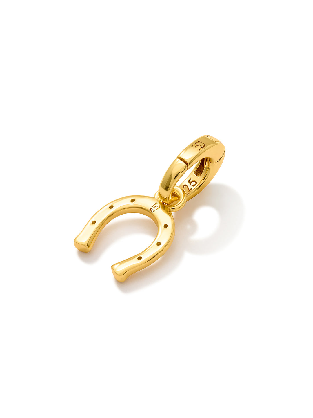 HORSESHOE - Charm • Color: 18K Yellow Gold