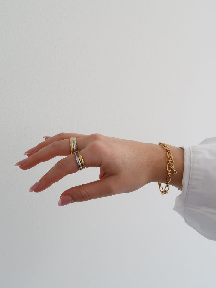 WHITE MARTINI - Charm • Color: 18K Yellow Gold