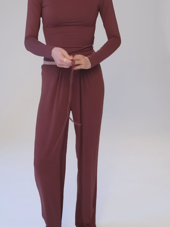 EASE - Lounge Pants • Espresso