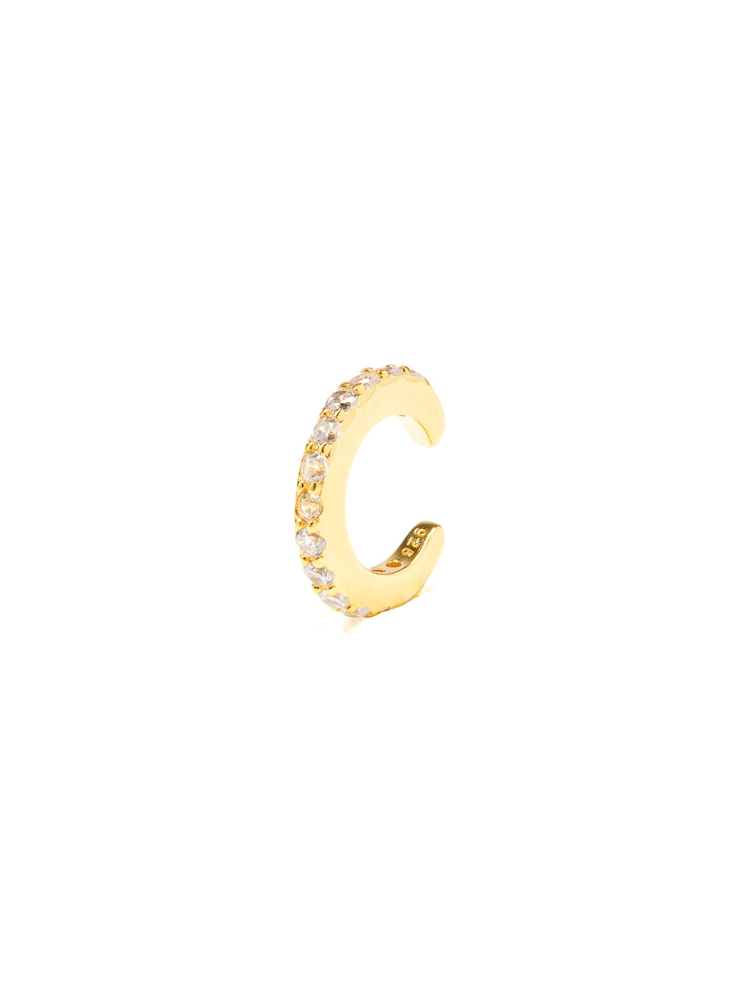 SET - Two ICONIC Ear Cuffs • Color: White Gold and 18K Yellow Gold