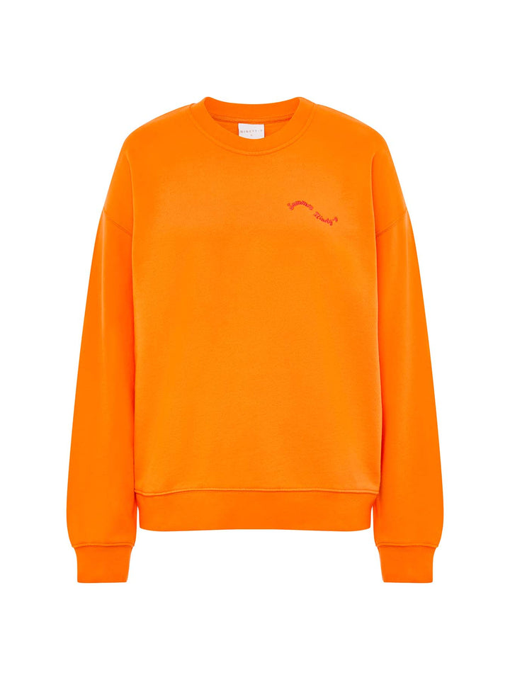 SET - SUMMER - Sweatshirt and Sweatpants • Bright Orange