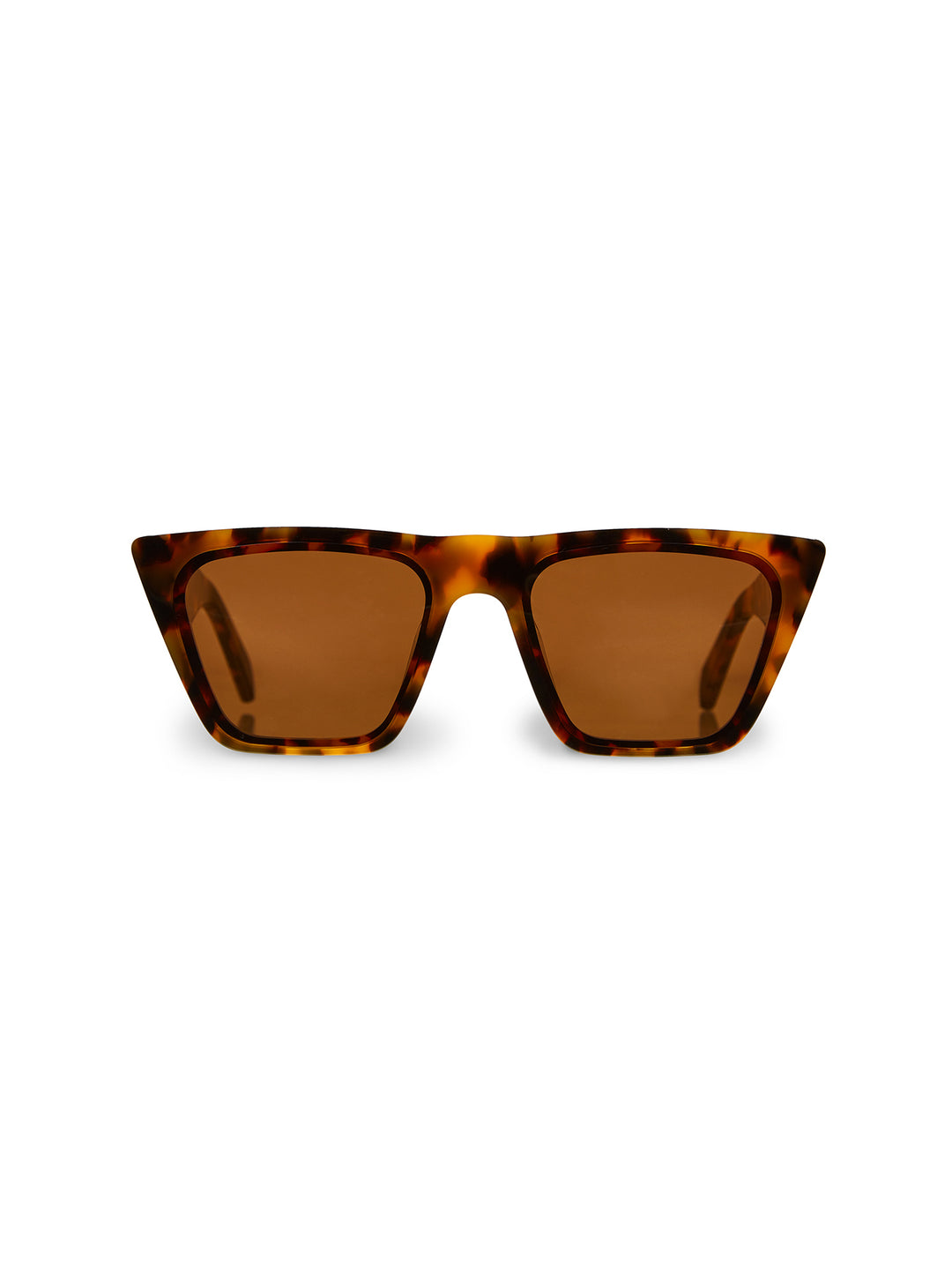 MOODY - Sonnenbrille • Farbe: Milchig Braun Tortoise