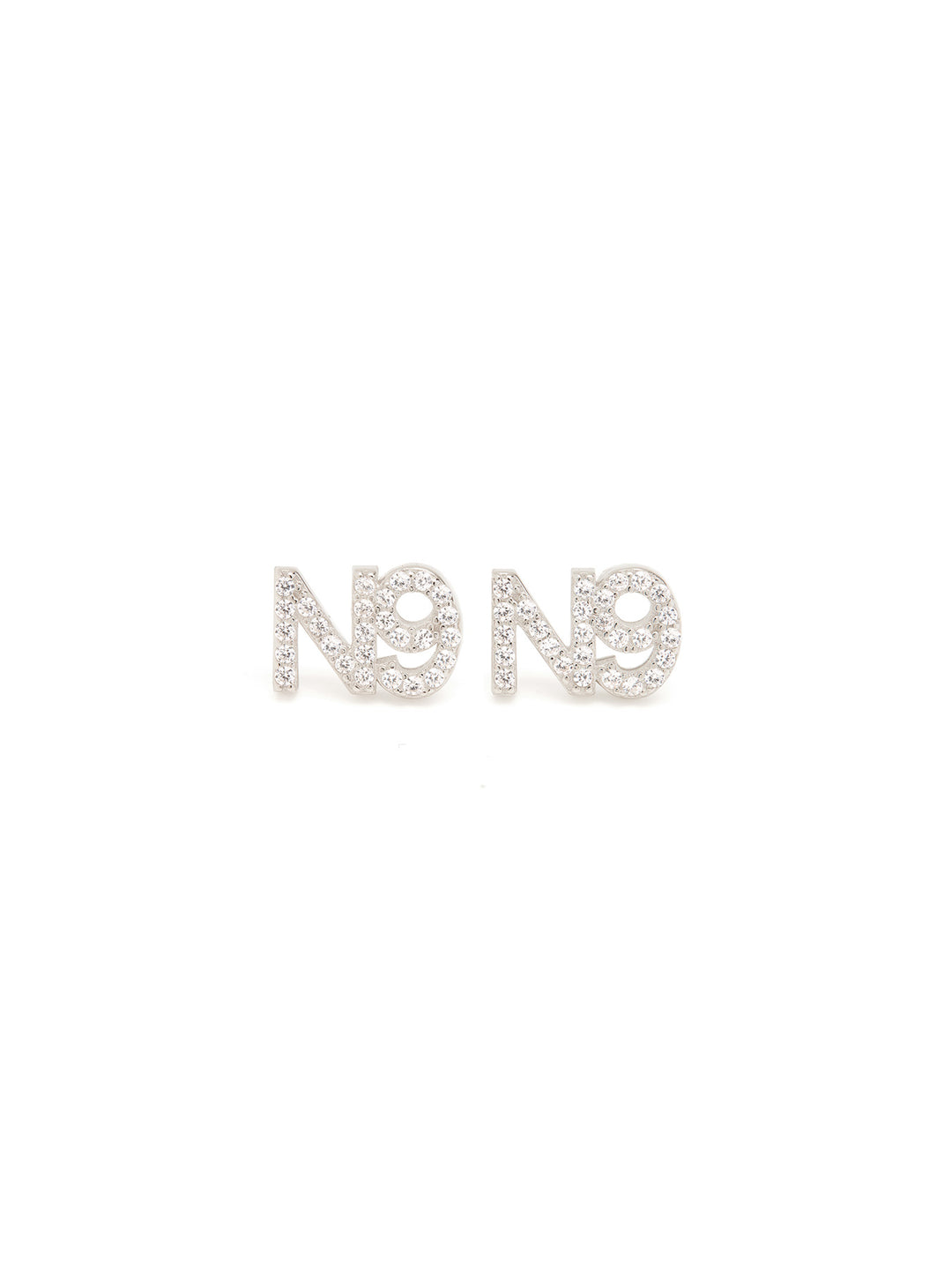 N9 - Earrings • Color: White Gold