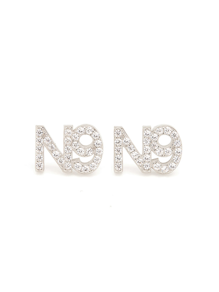 N9 - Earrings • Color: White Gold