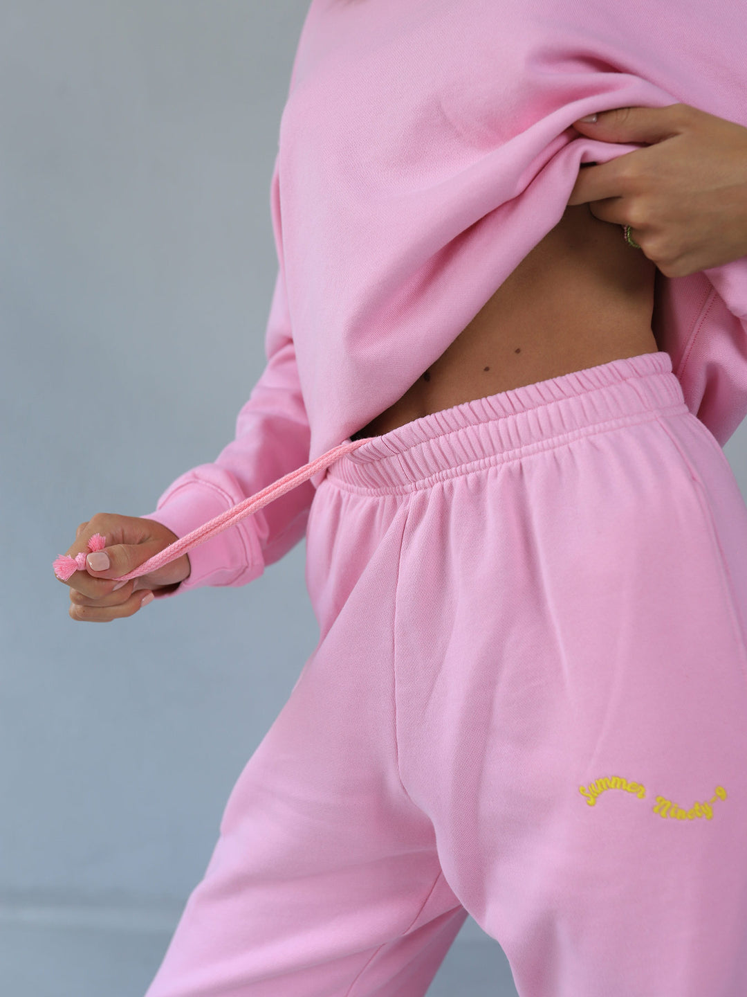 SUMMER '21 - Sweatpants • Baby Pink