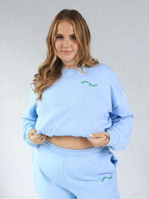SUMMER - Sweatshirt • Baby Blue
