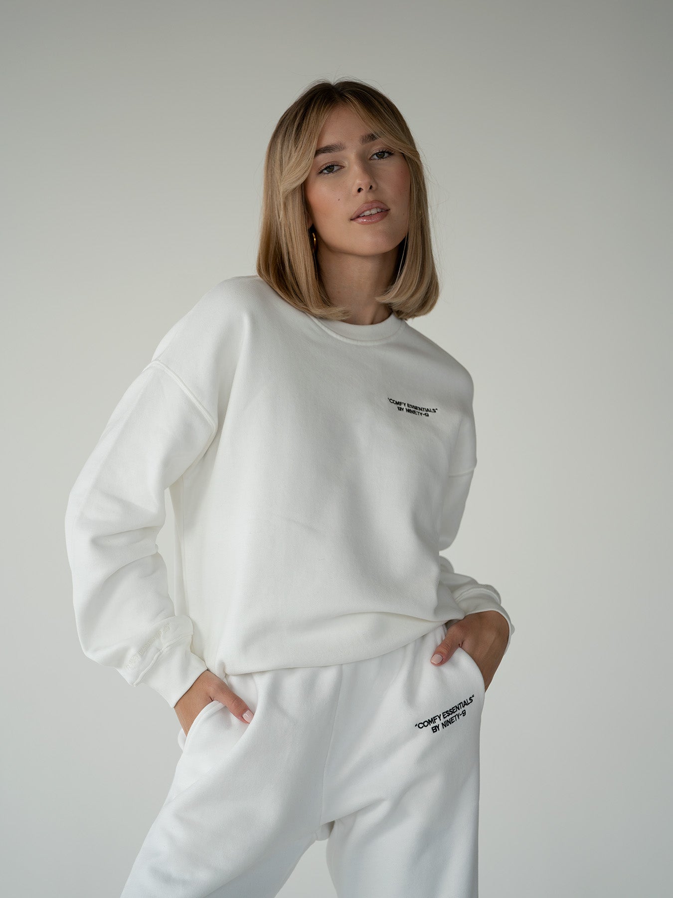 ESSENTIALS Sweatshirt Off White