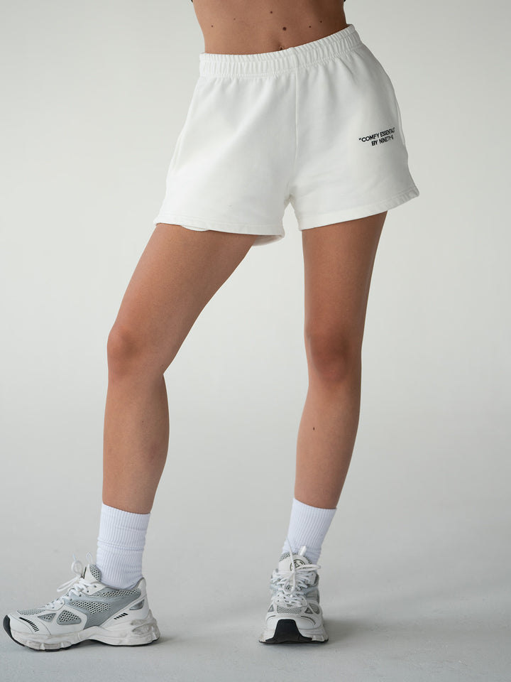 ESSENTIALS - Shorts  •  Off-White
