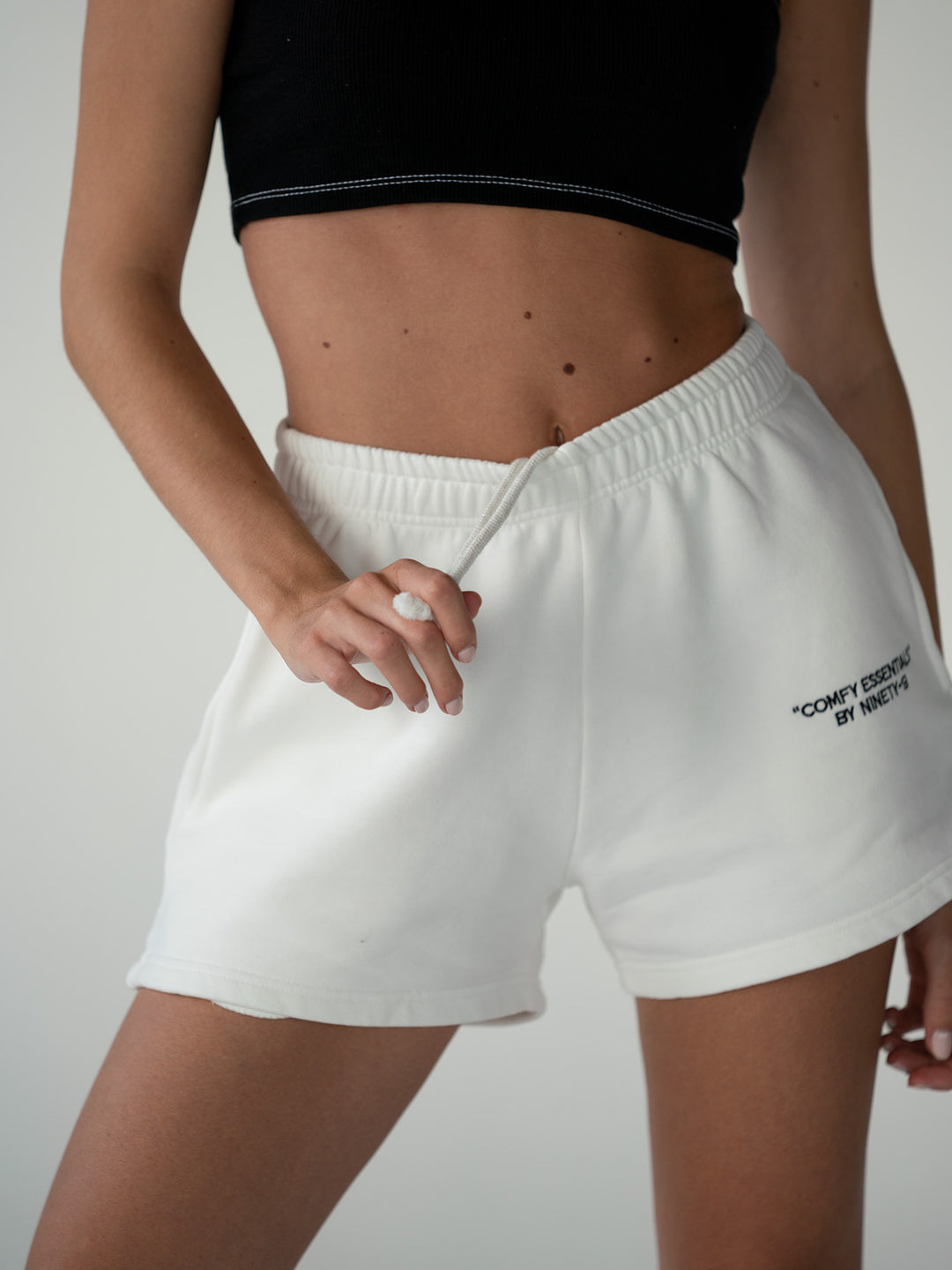 ESSENTIALS - Shorts  •  Off-White