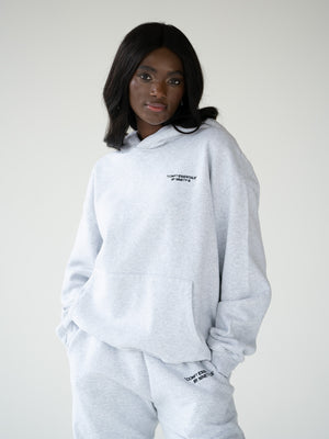 ESSENTIALS - Hoodie  •  Light Grey