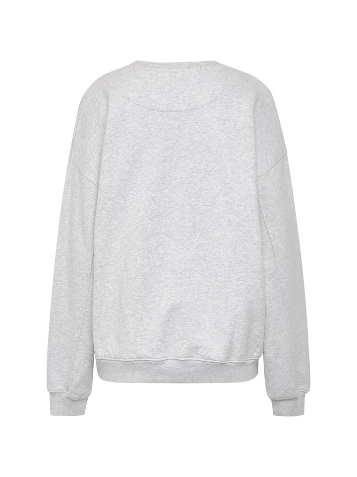 ESSENTIALS - College Sweater  •  Light Grey