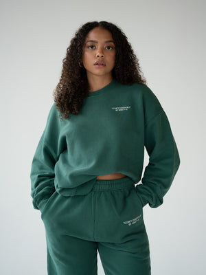 ESSENTIALS - Sweatshirt  •  Forest Green