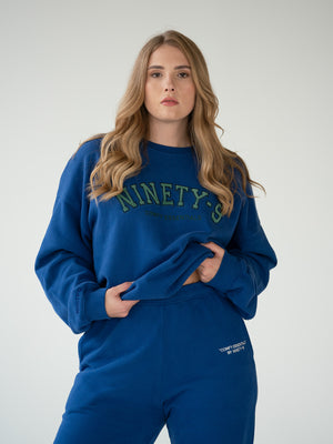 ESSENTIALS - College Sweater  •  Classic Blue