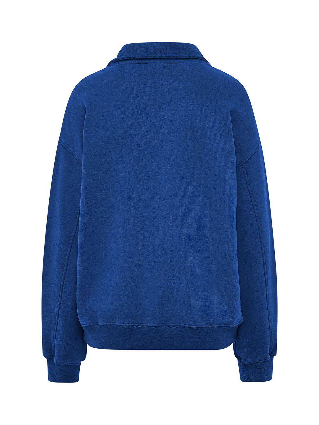 ESSENTIALS - Half-Zip Sweater  •  Classic Blue