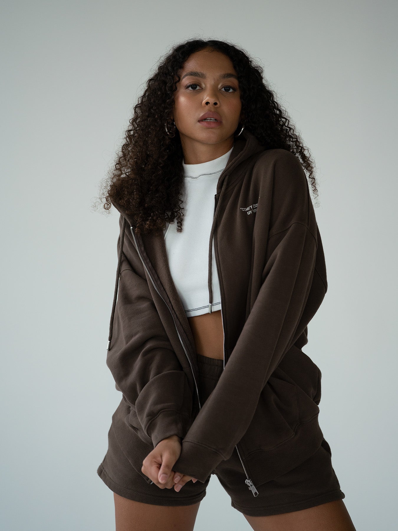 Black and brown hoodie online