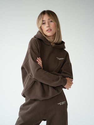 ESSENTIALS - Hoodie  •  Brown