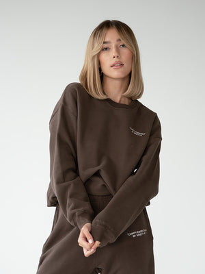 ESSENTIALS - Sweatshirt  •  Brown