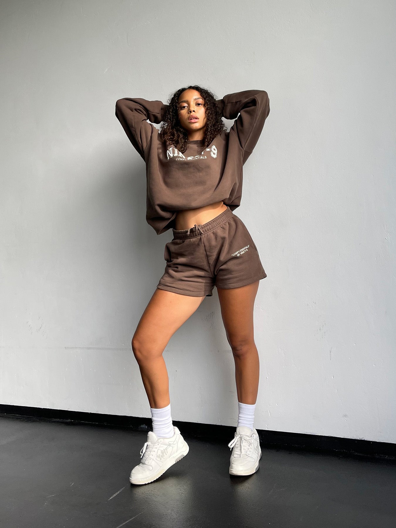 ESSENTIALS - Shorts • Brown – NINETY-9