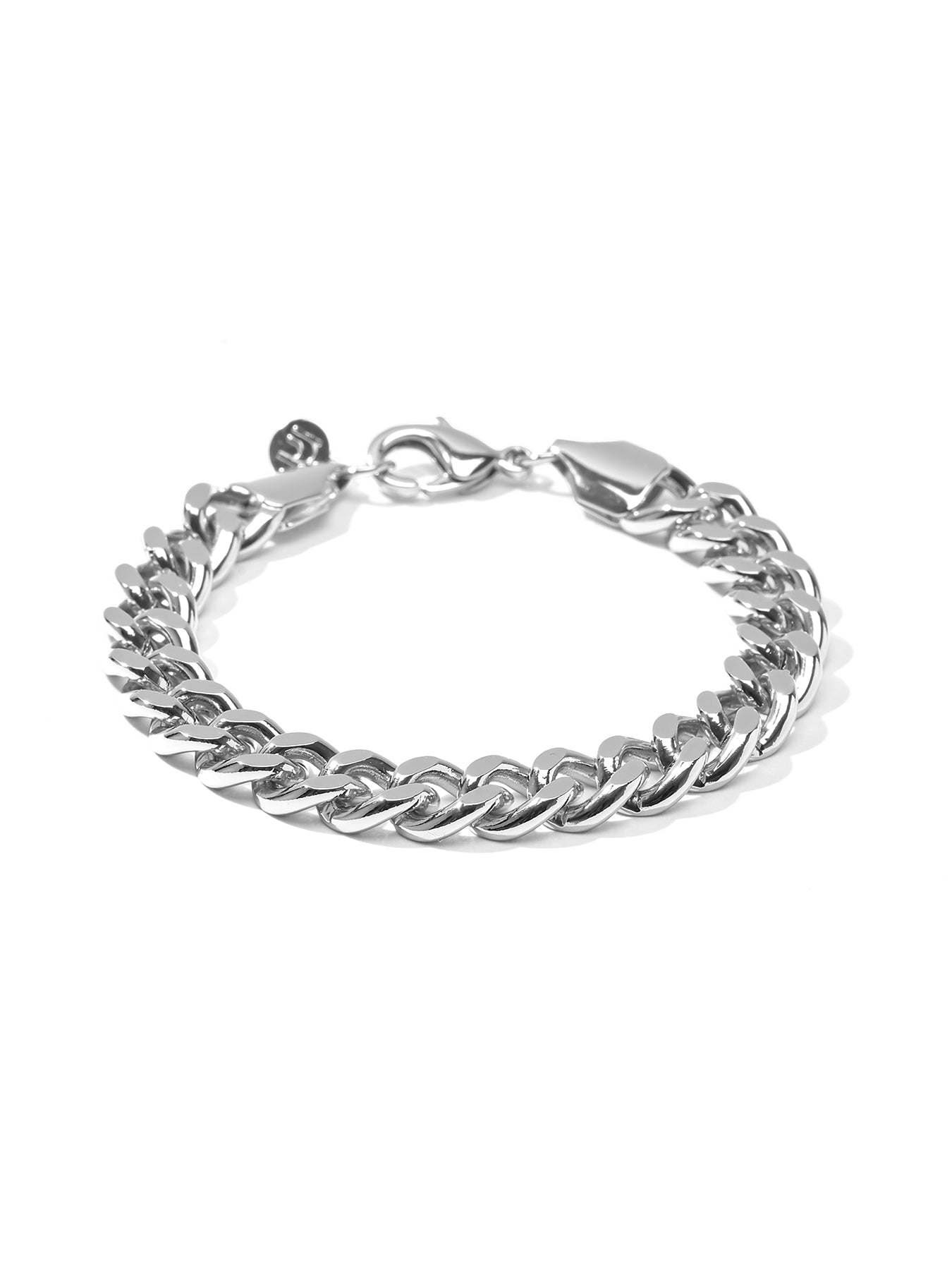 White gold chain bracelet discount
