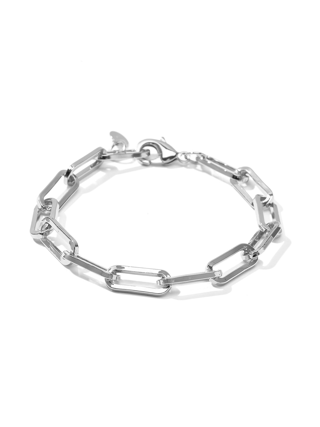 BICYCLE BRACELET • Color: White Gold