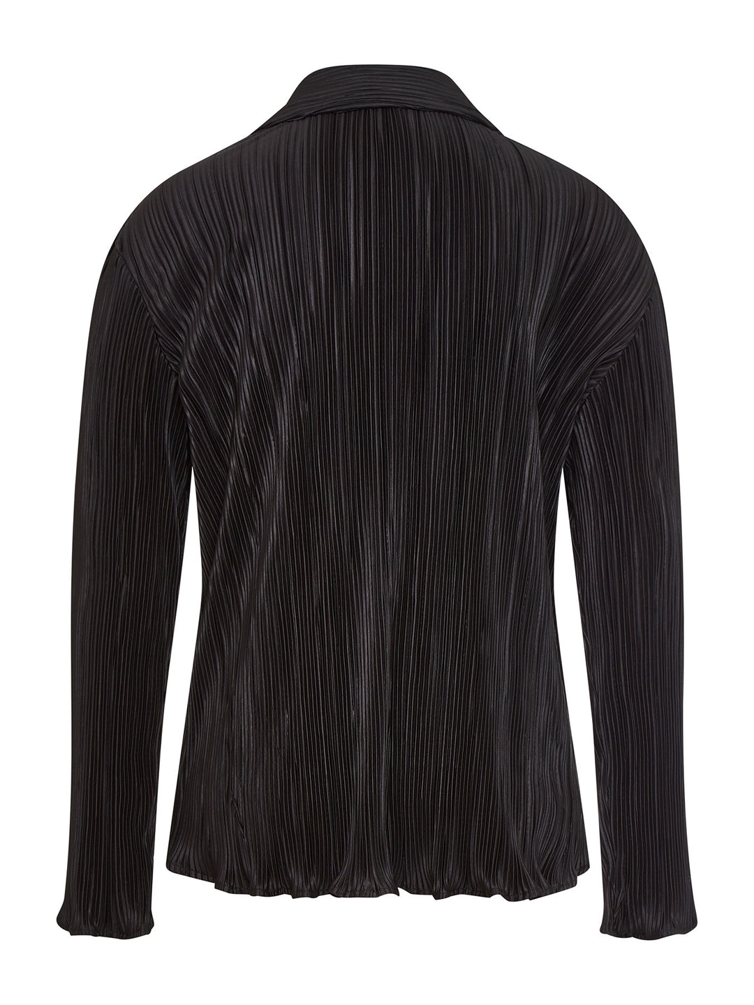 SUNDAZE - Pleated Longsleeve Shirt • Black