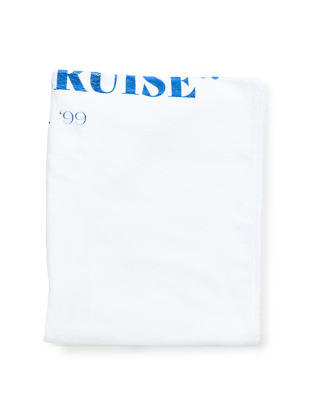 THE CRUISE - Beach Towel • White/Blue